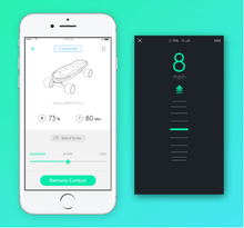 画像をギャラリービューアに読み込む, 体重をかけるだけで自動走行できる電動スケートボード(Spectra-X)
